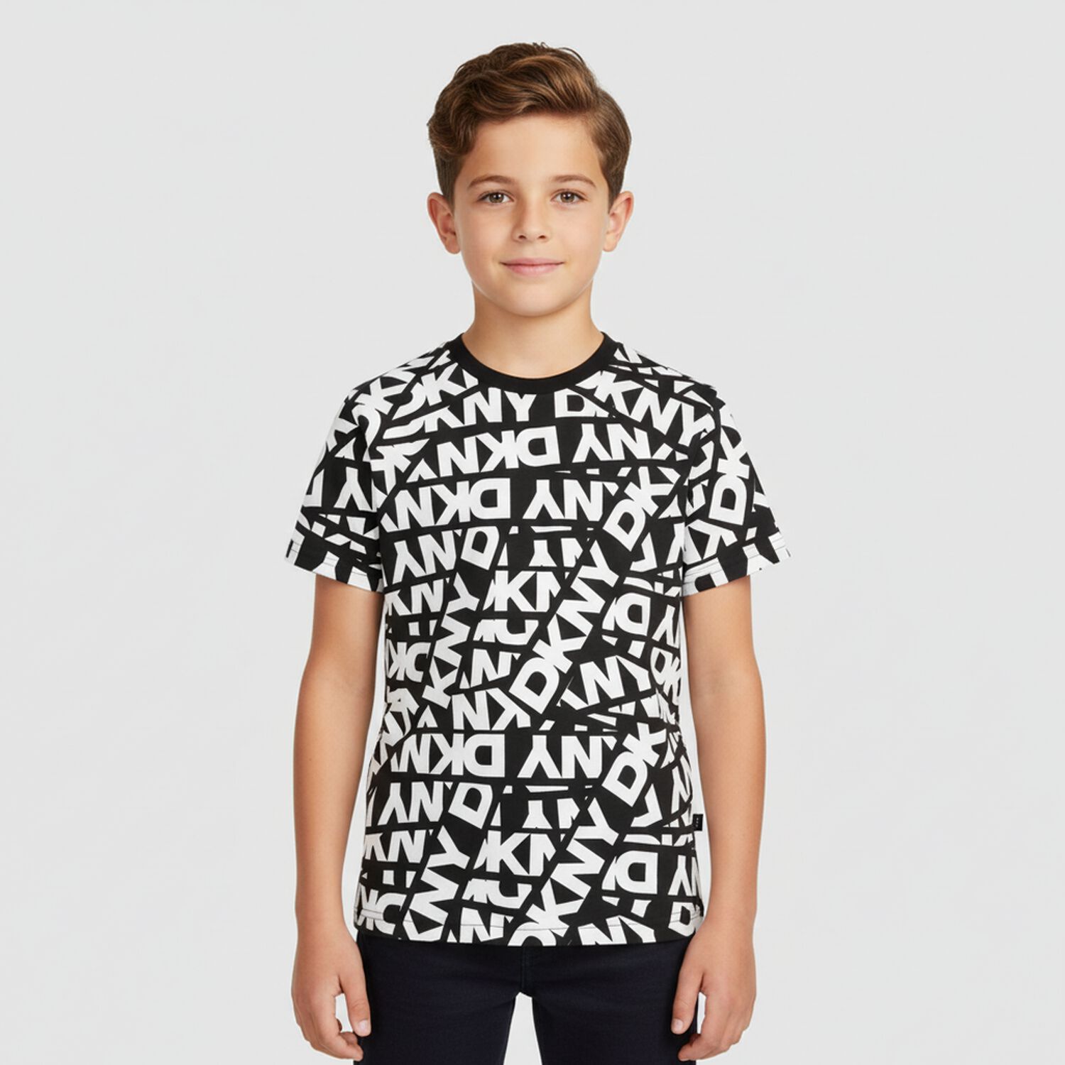 Black & White Logo T-Shirt, 1, hi-res image number null
