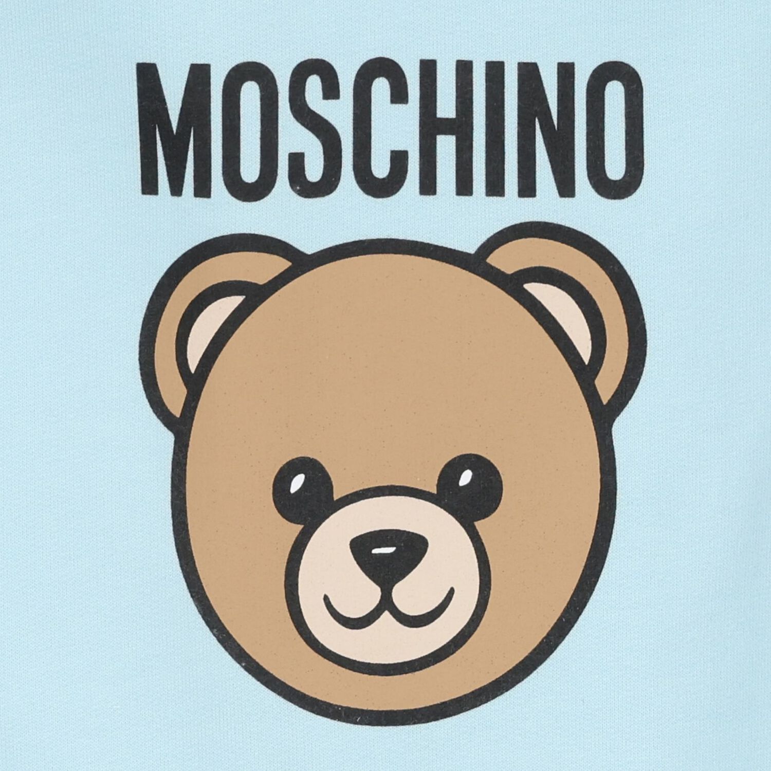 Blue Teddy Bear Logo Babygrow, 3, hi-res