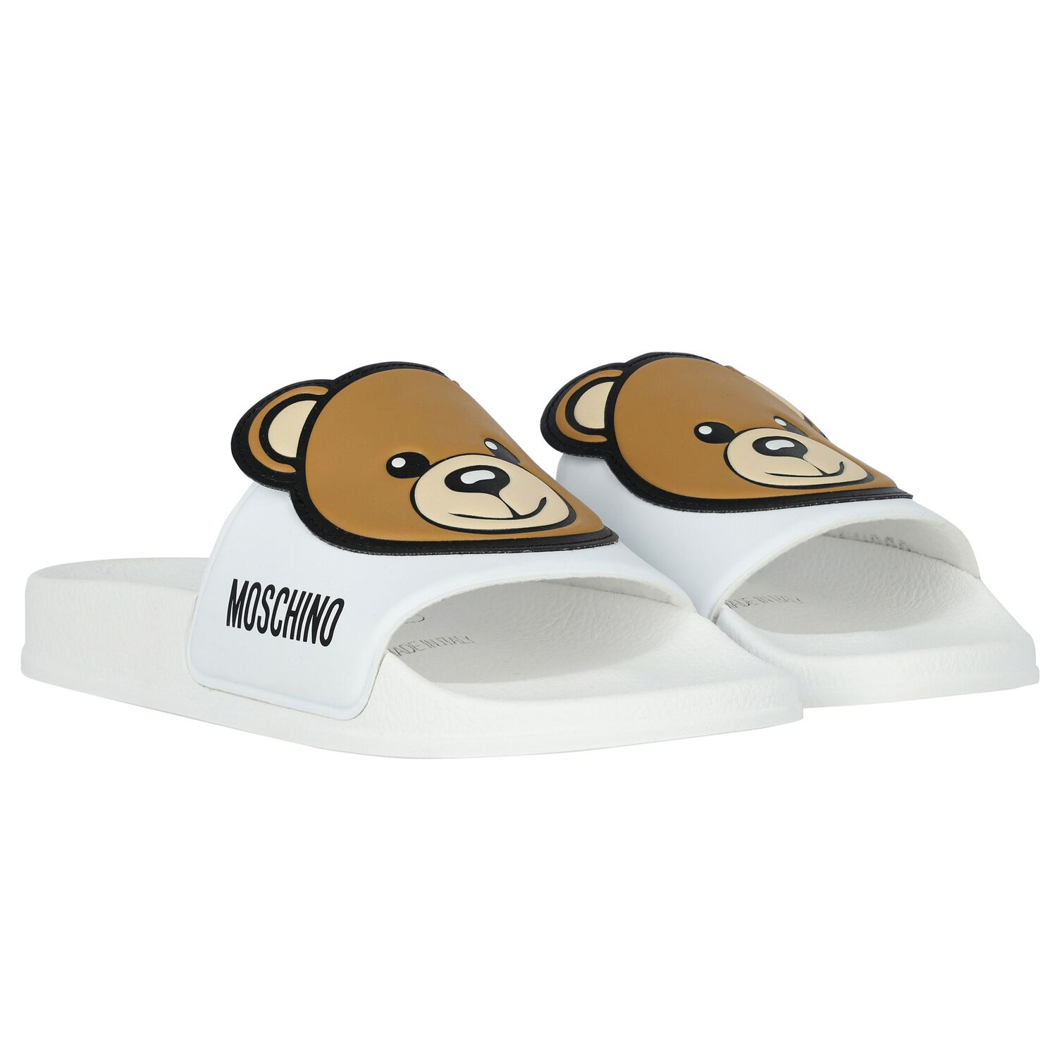 White Teddy Bear Logo Sliders, 1, hi-res image number null
