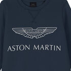 سويت شيرت بالشعار باللون الكحلى للاولاد, 1, hi-res