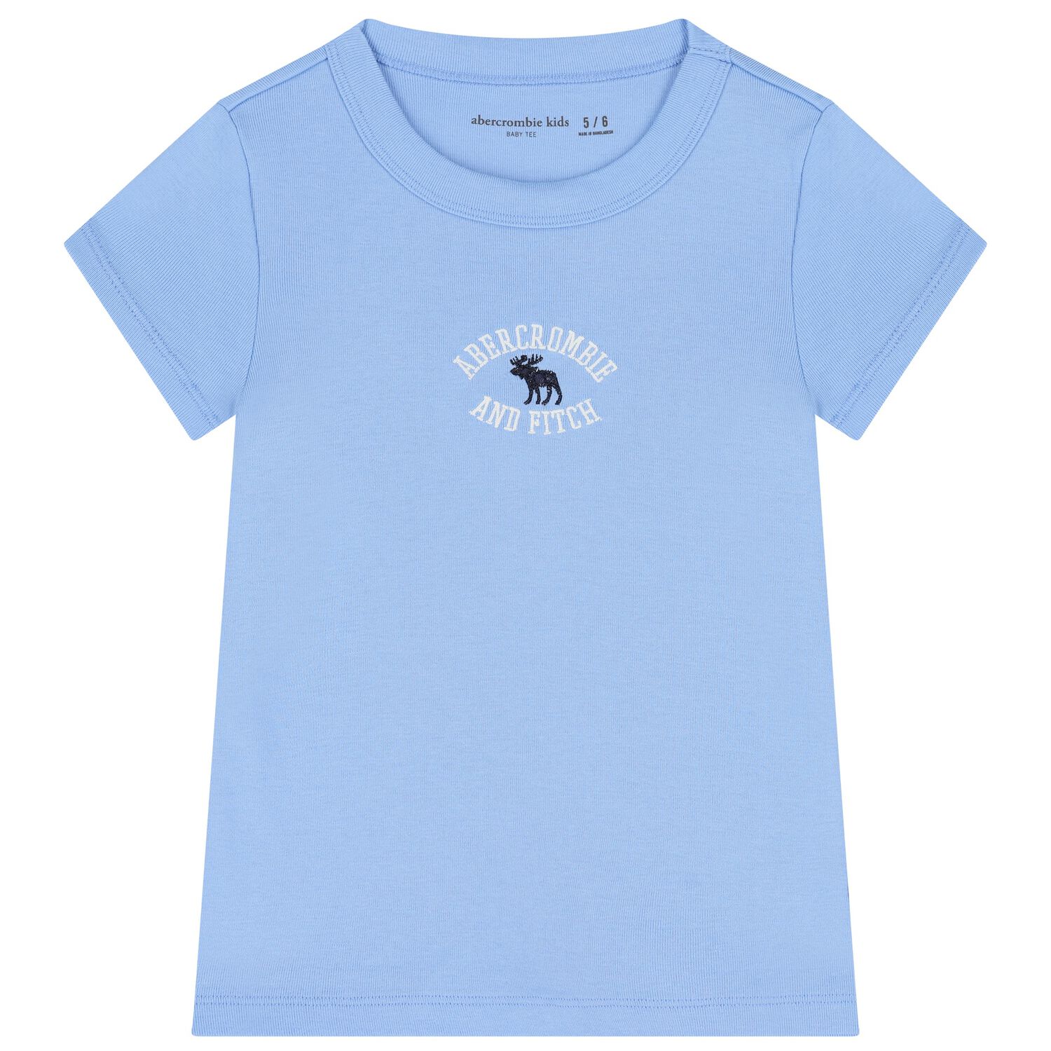 Girls Blue Logo T-Shirt, 1, hi-res