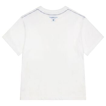 Boys White Logo T-Shirt