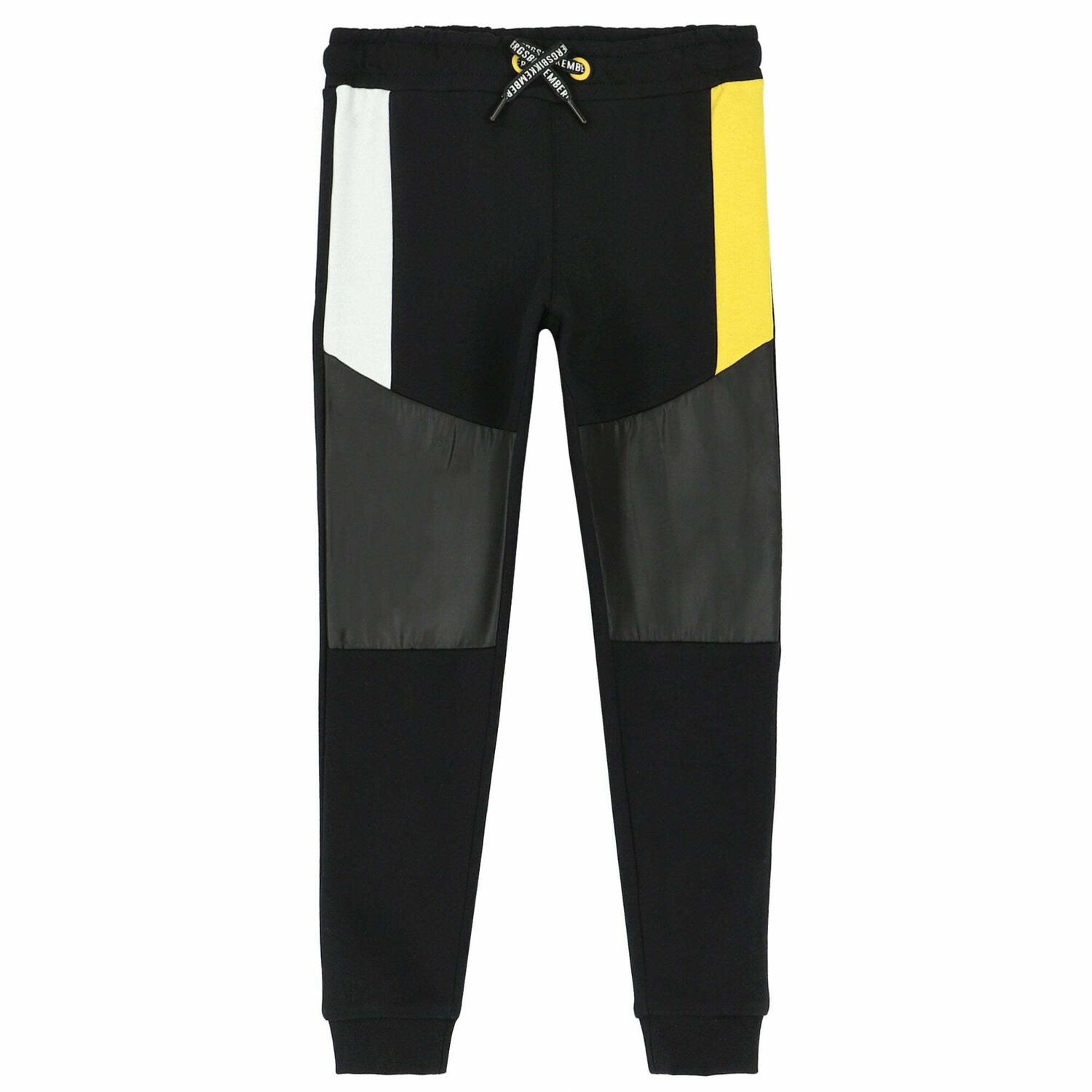 Boys Black Logo Joggers, 1, hi-res image number null