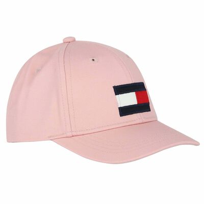 Girls Pink Logo Cap