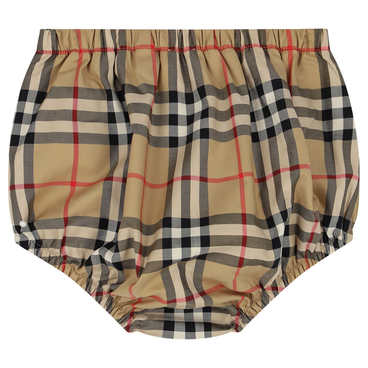 طقم فستان بنات كاروهات باللون البيج, 1, hi-res