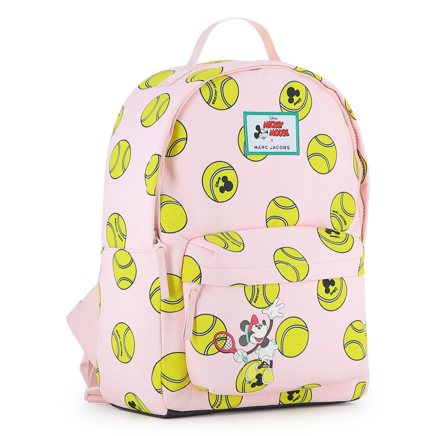 Girls Pink Disney Backpack, 1, hi-res