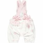 Baby Girls White & Pink Romper Set, 1, hi-res