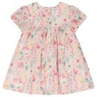 Baby Girls Pink Floral Dress Set, 1, hi-res