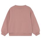 Girls Pink Handbag Motif Sweatshirt, 2, hi-res