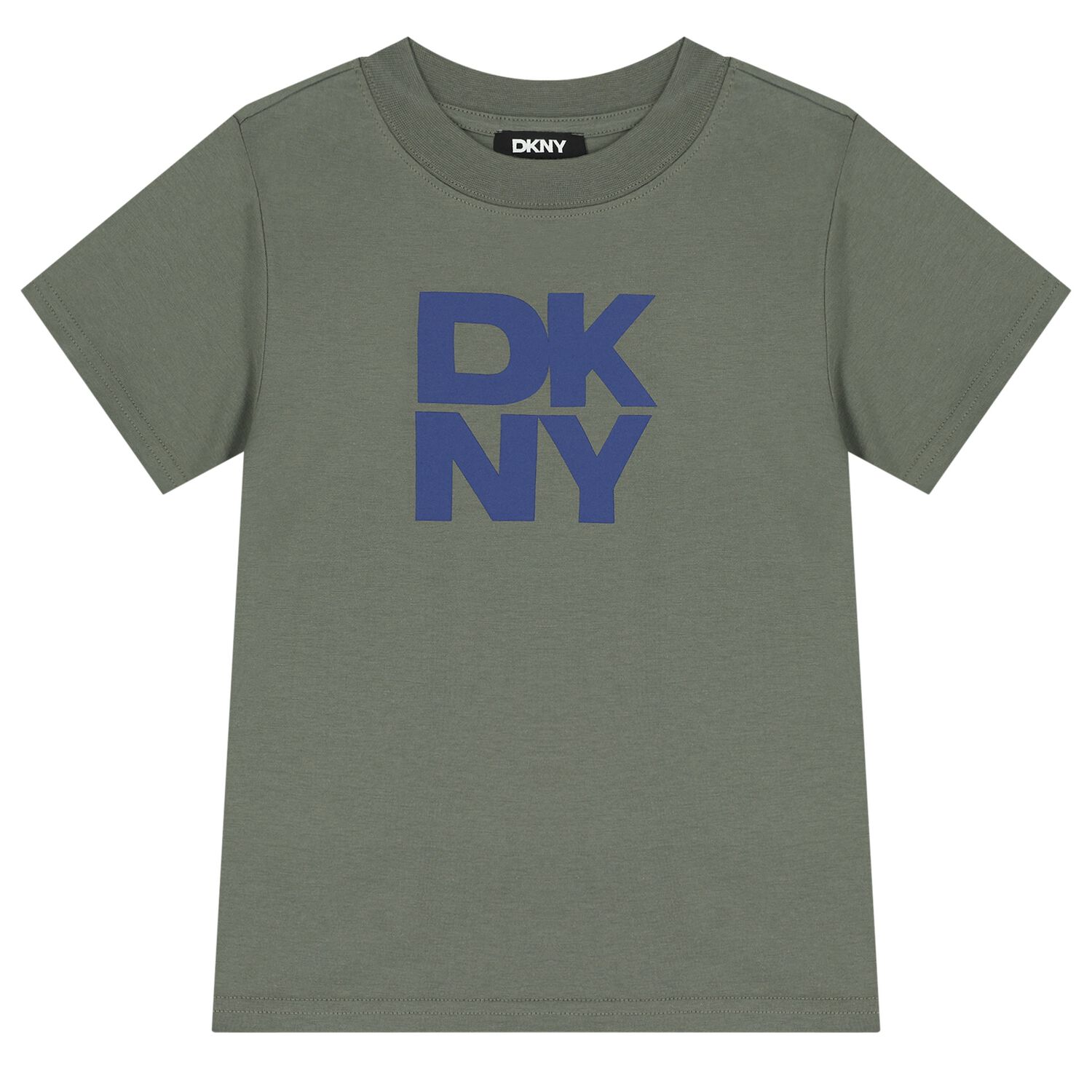 تي شيرت بشعار أخضر للأولاد, 2, hi-res