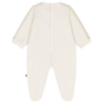 Ivory Logo Babygrow