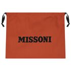 حقيبة تسوق للبنات باللون الأزرق والأبيض بشعار متعرج, 2, hi-res