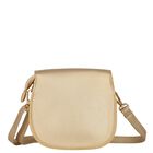 Girls Gold & White Bow Bag, 1, hi-res