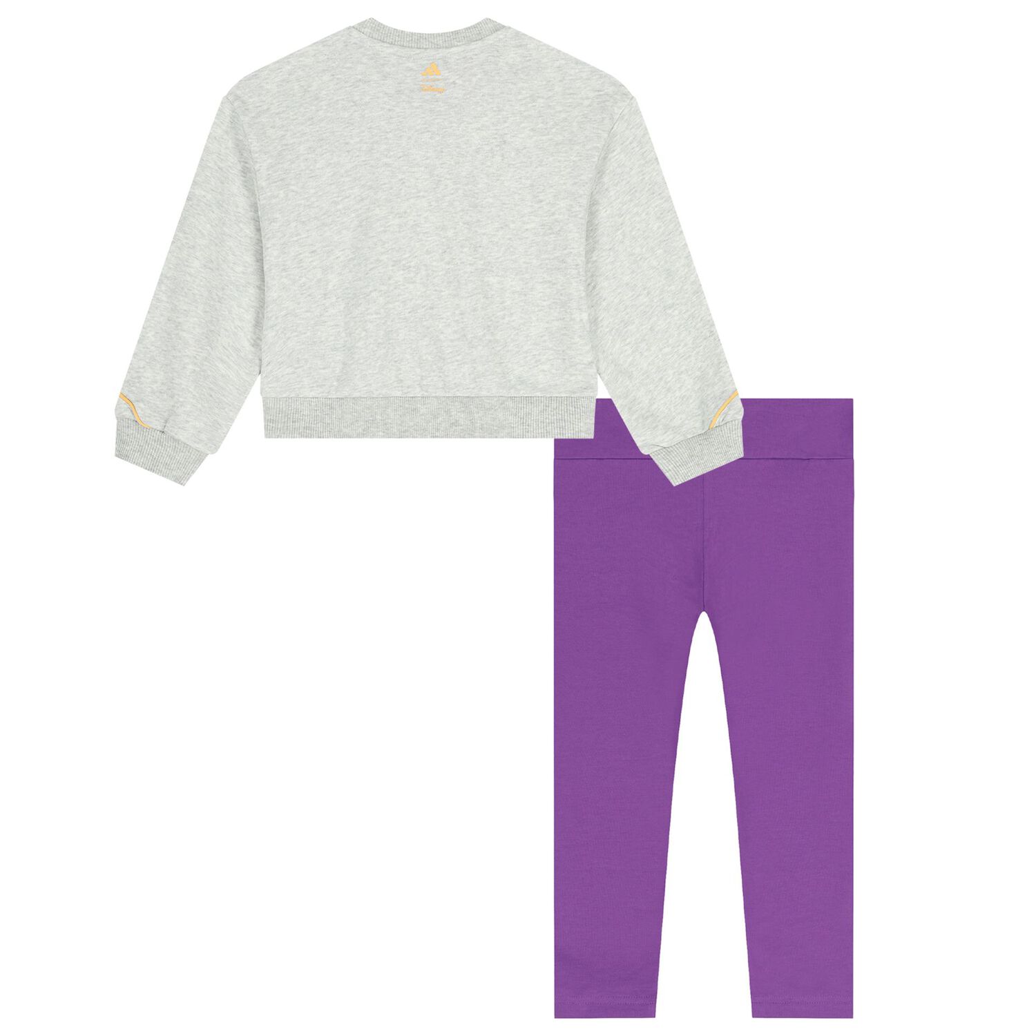 Girls Grey & Purple Disney Leggings Set, 1, hi-res