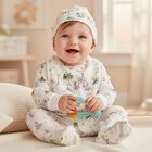 مريلة أطفال بطبعة سنترال بارك باللون العاجي, 1, hi-res