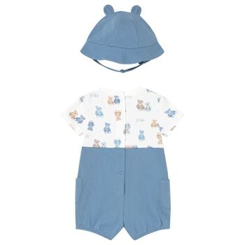 رومبير اطفال باللونين الابيض و االازرق للاولاد