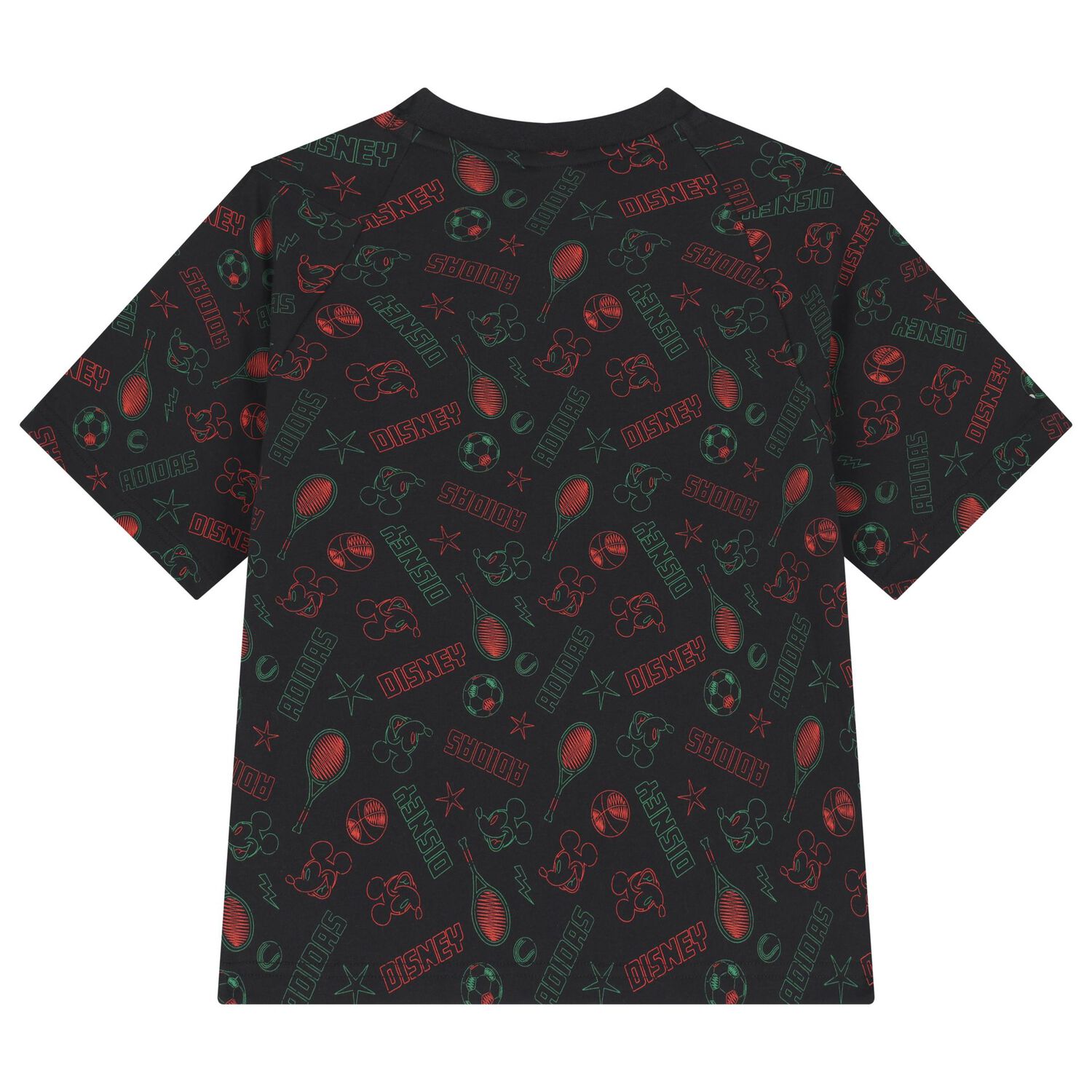 Black Disney Logo T-Shirt, 1, hi-res