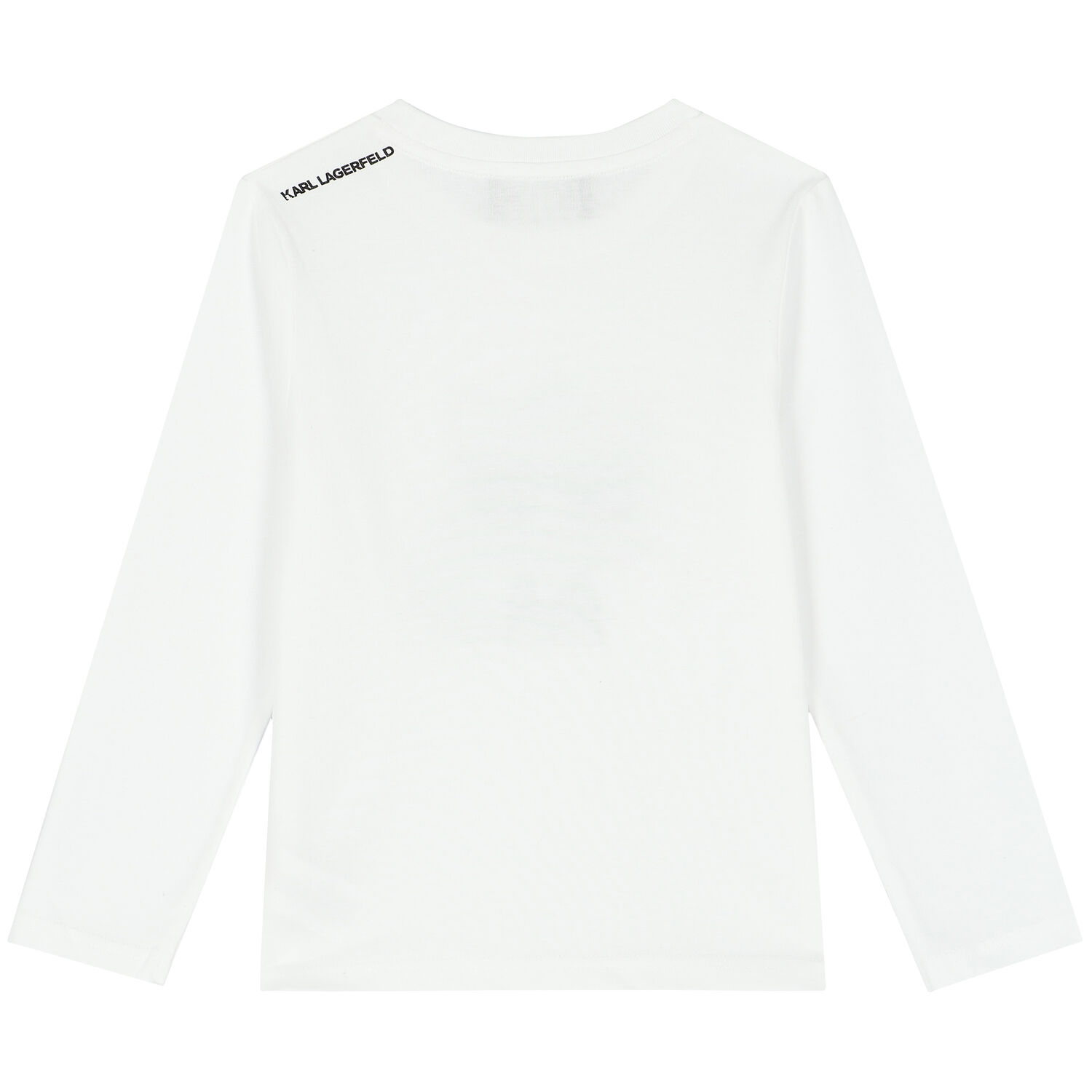 Boys White Cat Logo T-Shirt, 1, hi-res