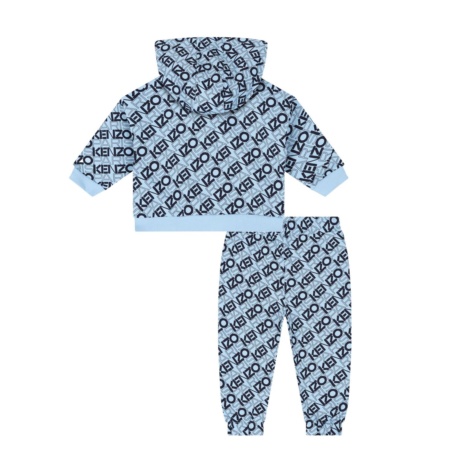 Younger Boys Blue Logo Tracksuit, 1, hi-res image number null