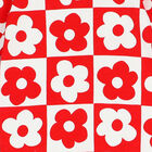 Baby Girls Red & White Floral Babygrow, 1, hi-res