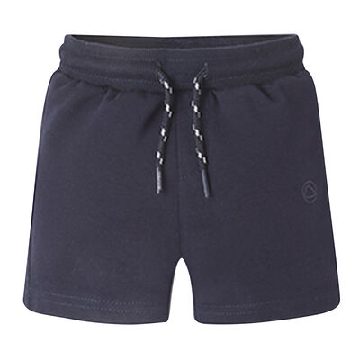 Boys Navy Cotton Shorts