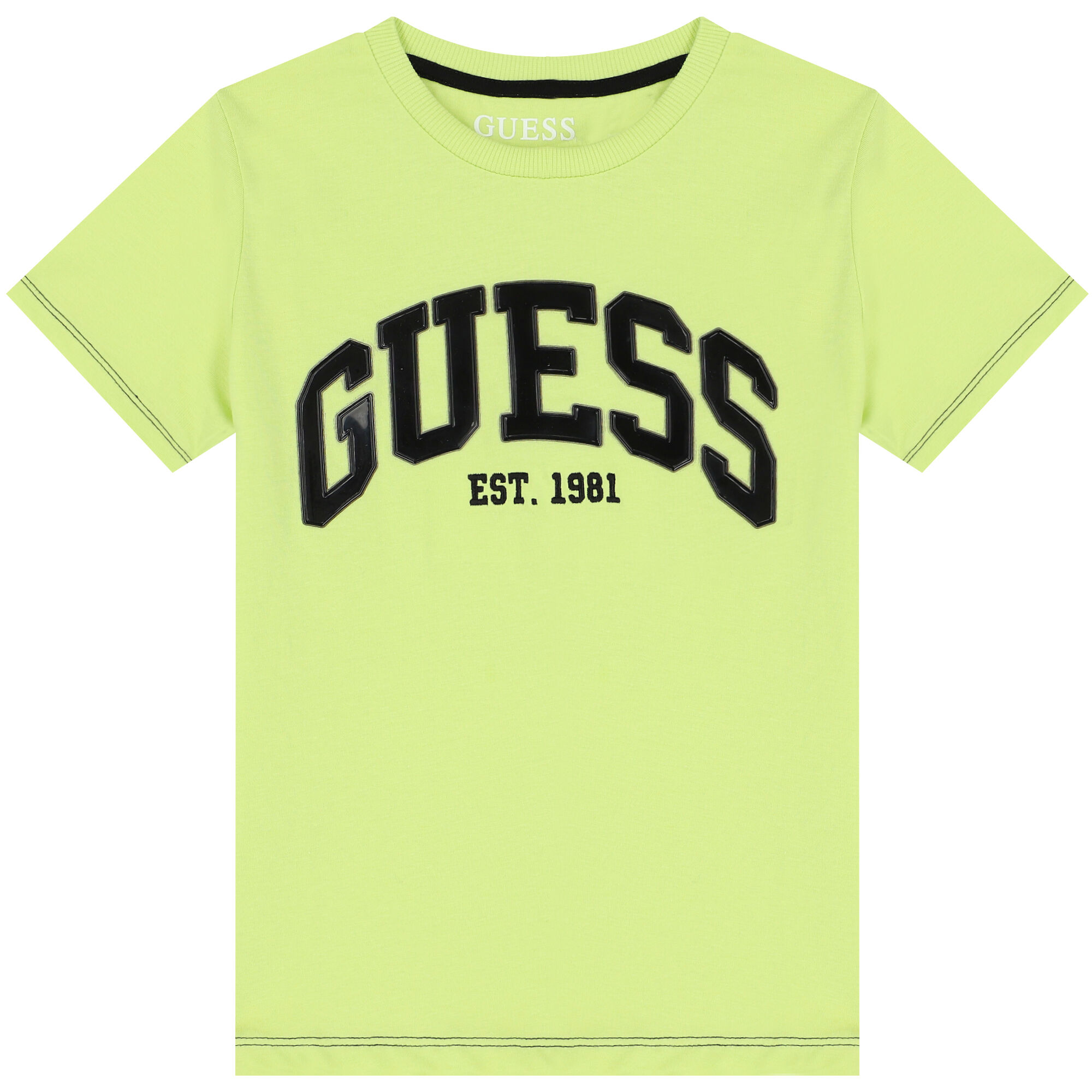 Green guess shop t shirt