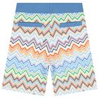 Boys Multi-Coloured Zig Zag Shorts, 1, hi-res