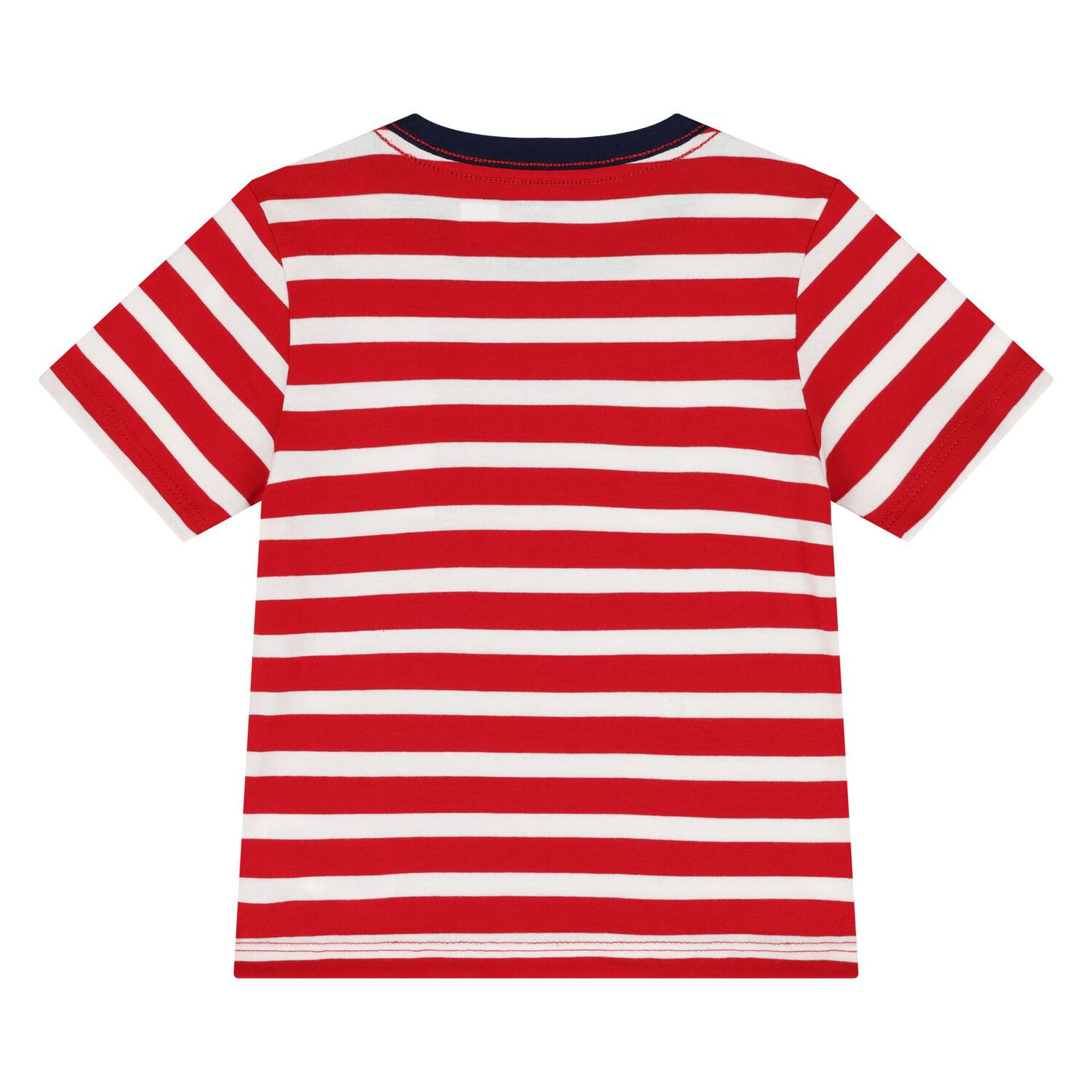 Baby Boys Red & Navy Blue Shorts Set, 1, hi-res image number null