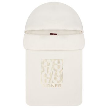 Ivory & Gold Logo Baby Nest