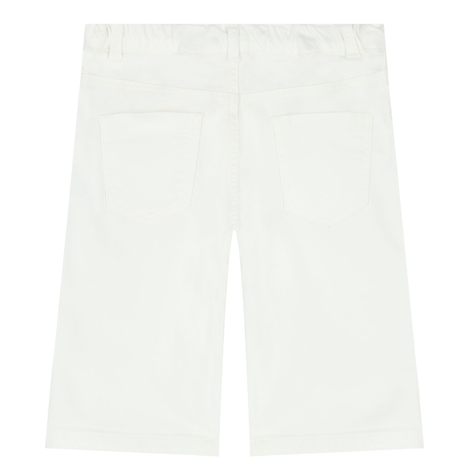 Boys White Logo Shorts, 1, hi-res image number null
