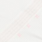 Baby Girls White & Pink Bunny Blanket, 2, hi-res