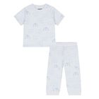 Younger Boys Blue Tiger Logo Joggers Set, 1, hi-res