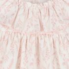 Baby Girls Ivory & Pink Wildflower Dress, 1, hi-res