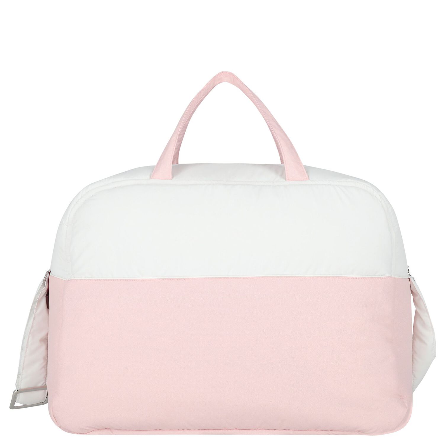 White & Pink Logo Baby Changing Bag, 3, hi-res