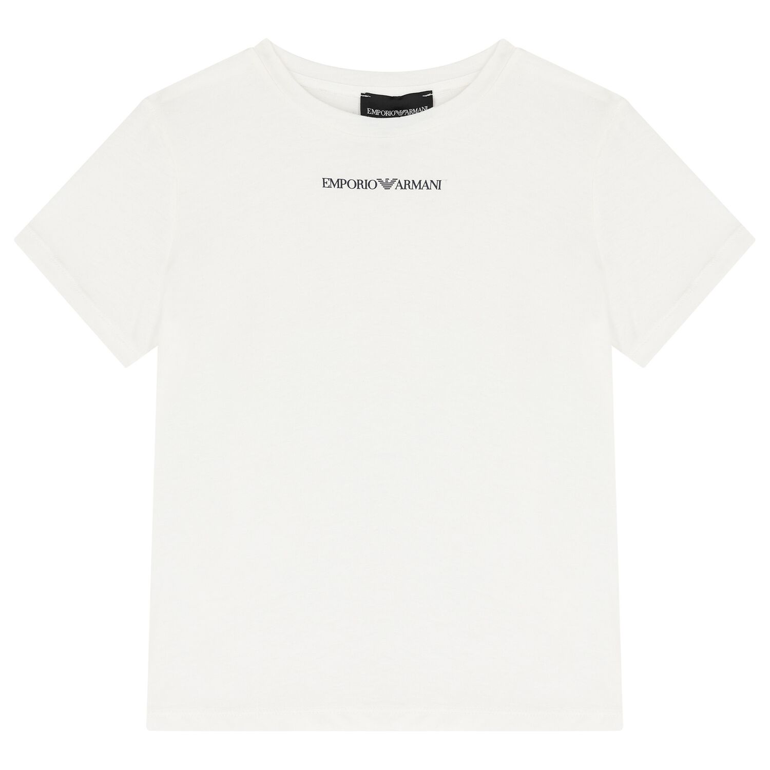 Boys White Logo T-Shirt, 1, hi-res