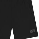 Boys Black Logo Shorts, 2, hi-res