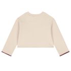 Girls Beige Heart Skirt Set, 1, hi-res