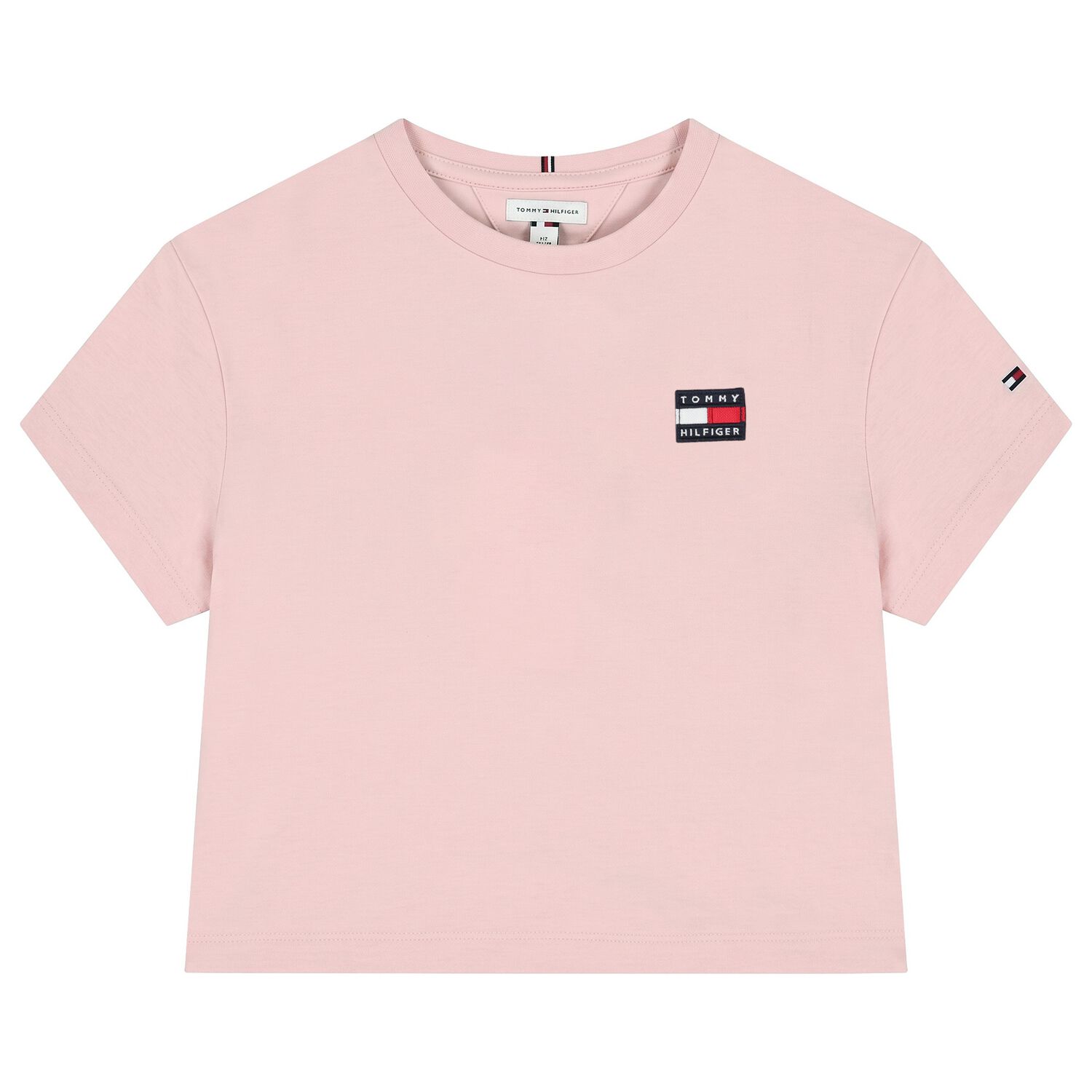 Girls Pink Logo T-Shirt, 1, hi-res