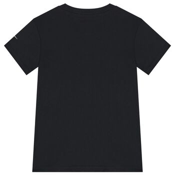 Boys Black Logo T-Shirt