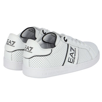 White Logo Trainers