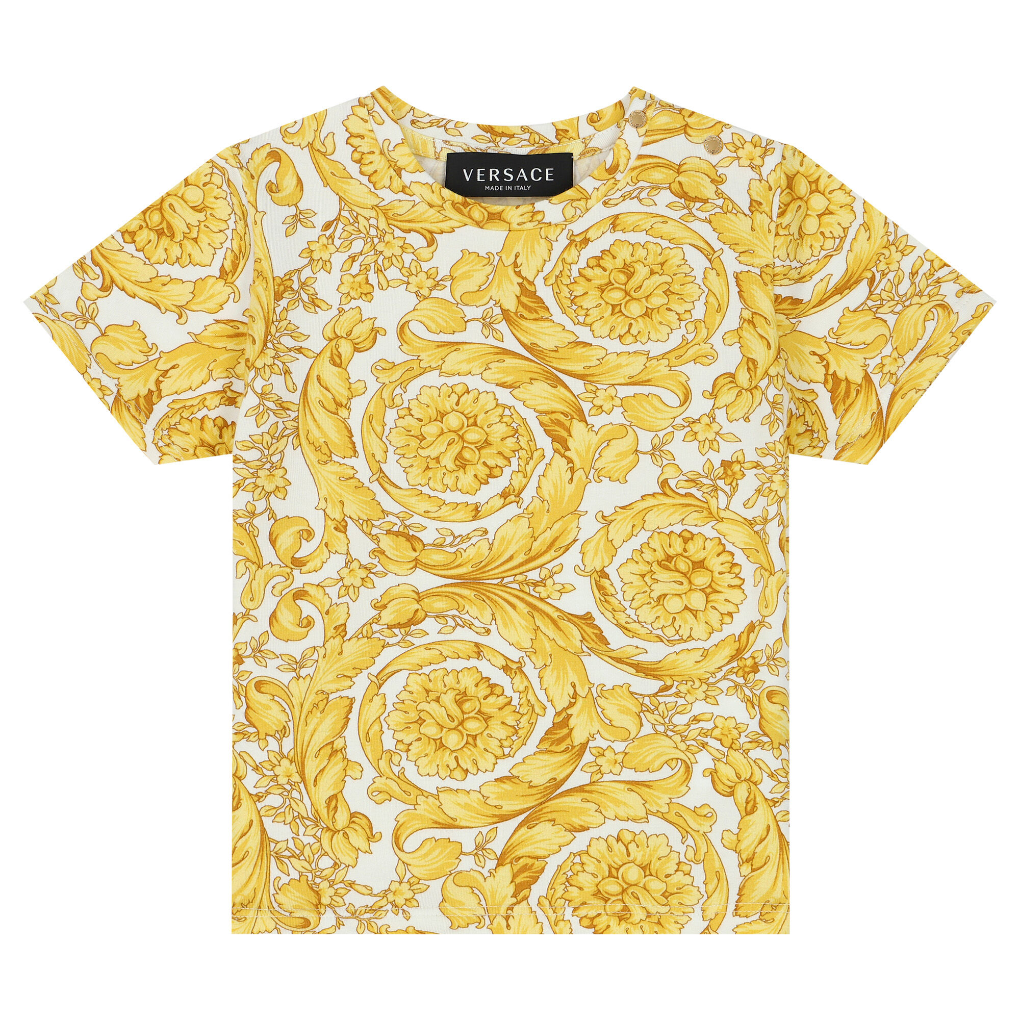 Versace outlet gold shirt