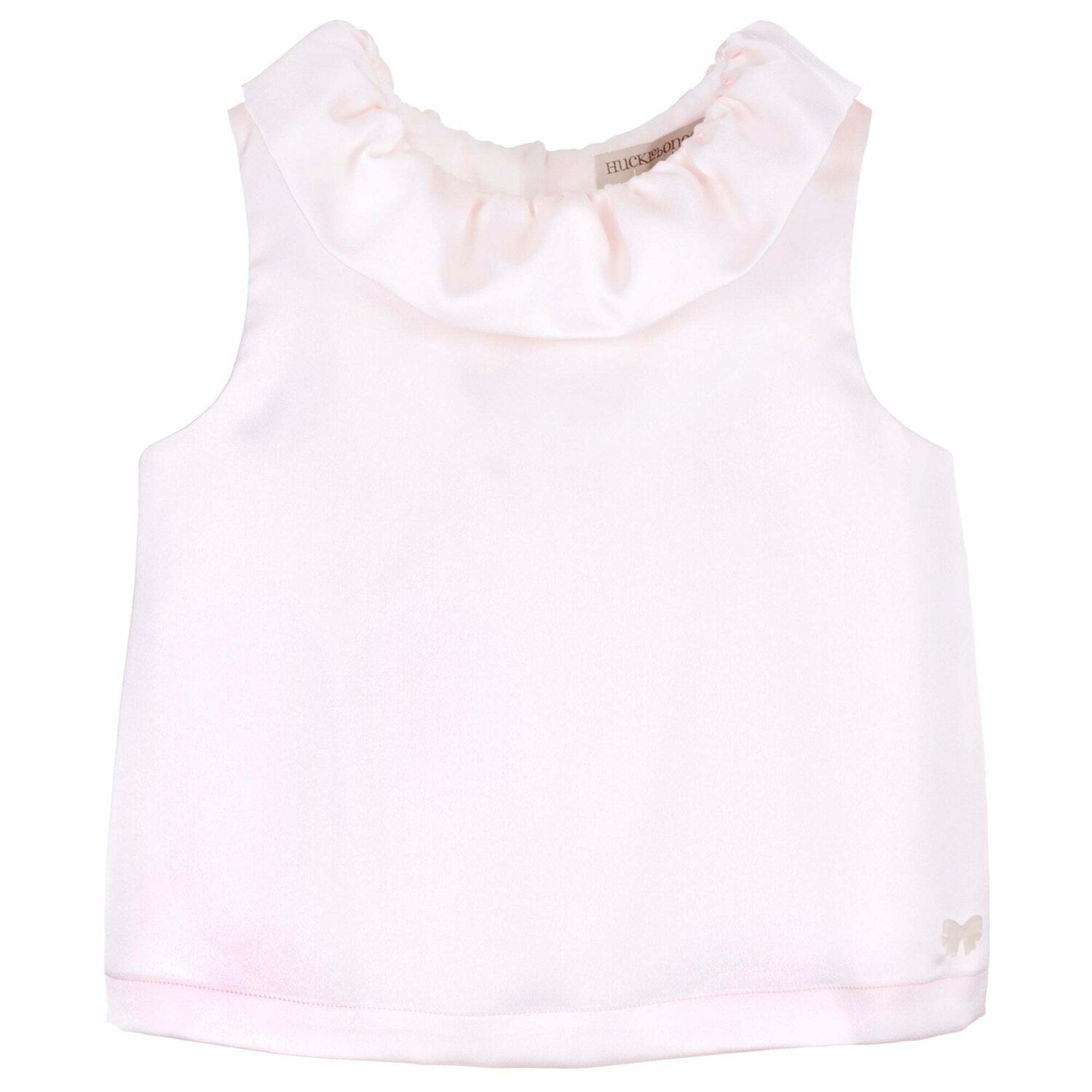Girls Pink Satin Top, 1, hi-res image number null