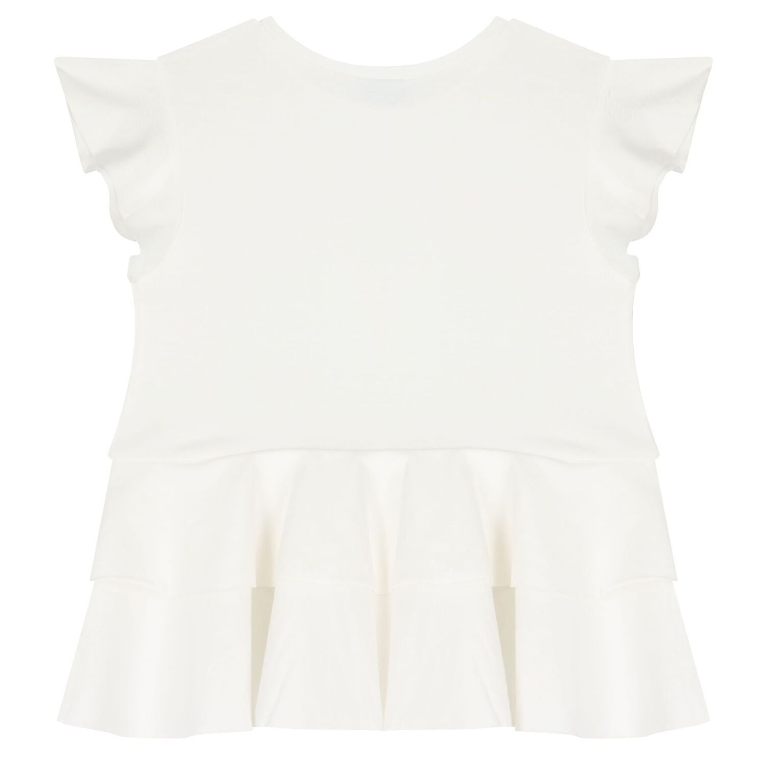 طقم ليجنز باللون الأبيض والذهبي للبنات, 1, hi-res image number null