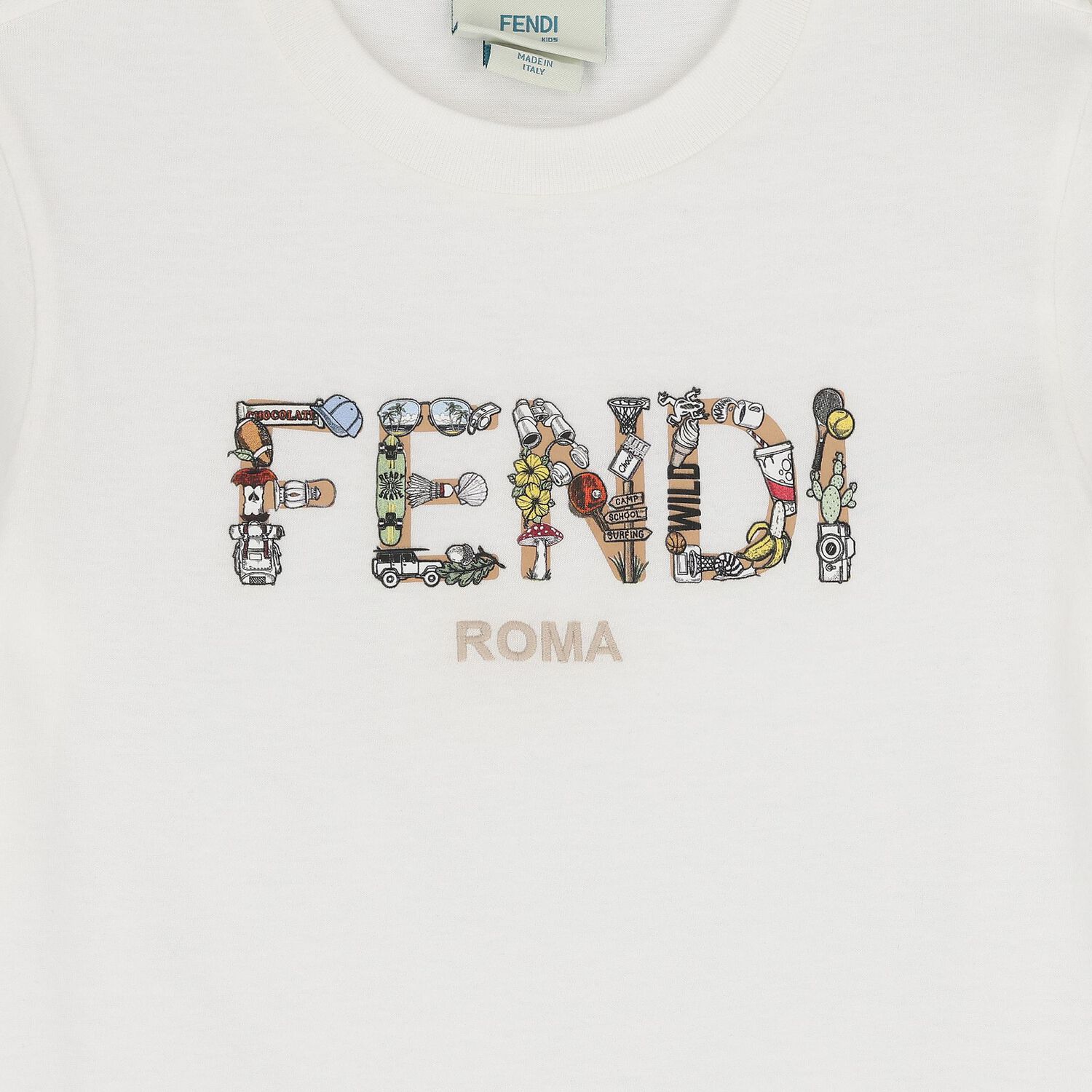 Boys White Logo T-Shirt, 1, hi-res image number null