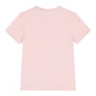 Baby Girls Pink Logo T-Shirt, 2, hi-res