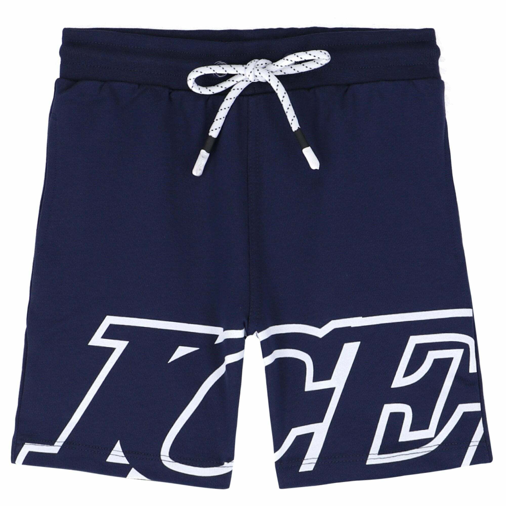 Iceberg Boys Navy Jersey Shorts Junior Couture