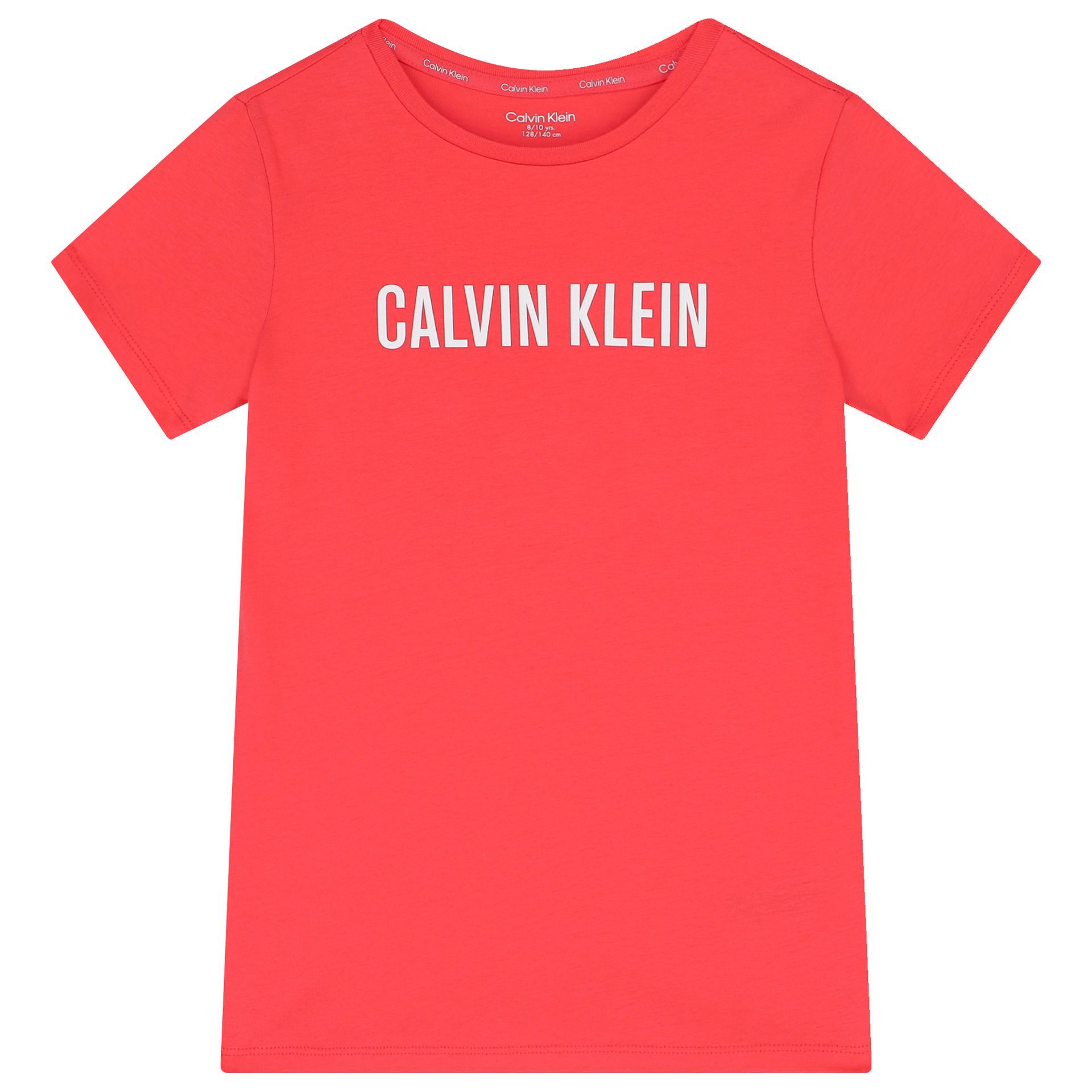 Calvin klein white and red t shirt top