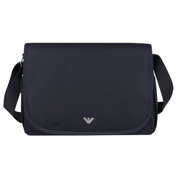 Navy Blue Logo Baby Changing Bag