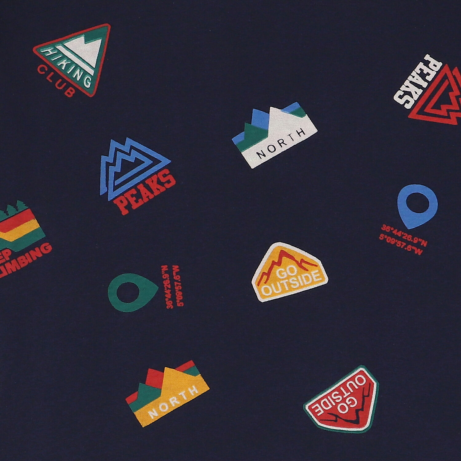 توب اولاد باكمام باللون الكحلي , 1, hi-res image number null