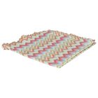 Multi-Coloured Zig Zag Baby Blanket, 1, hi-res